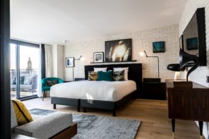 Chambre du LAZ' Hôtel Spa Urbain Paris Saint-Lazare, boutique-hôtel 4 étoiles du parc hôtelier de Suitcase Hospitality