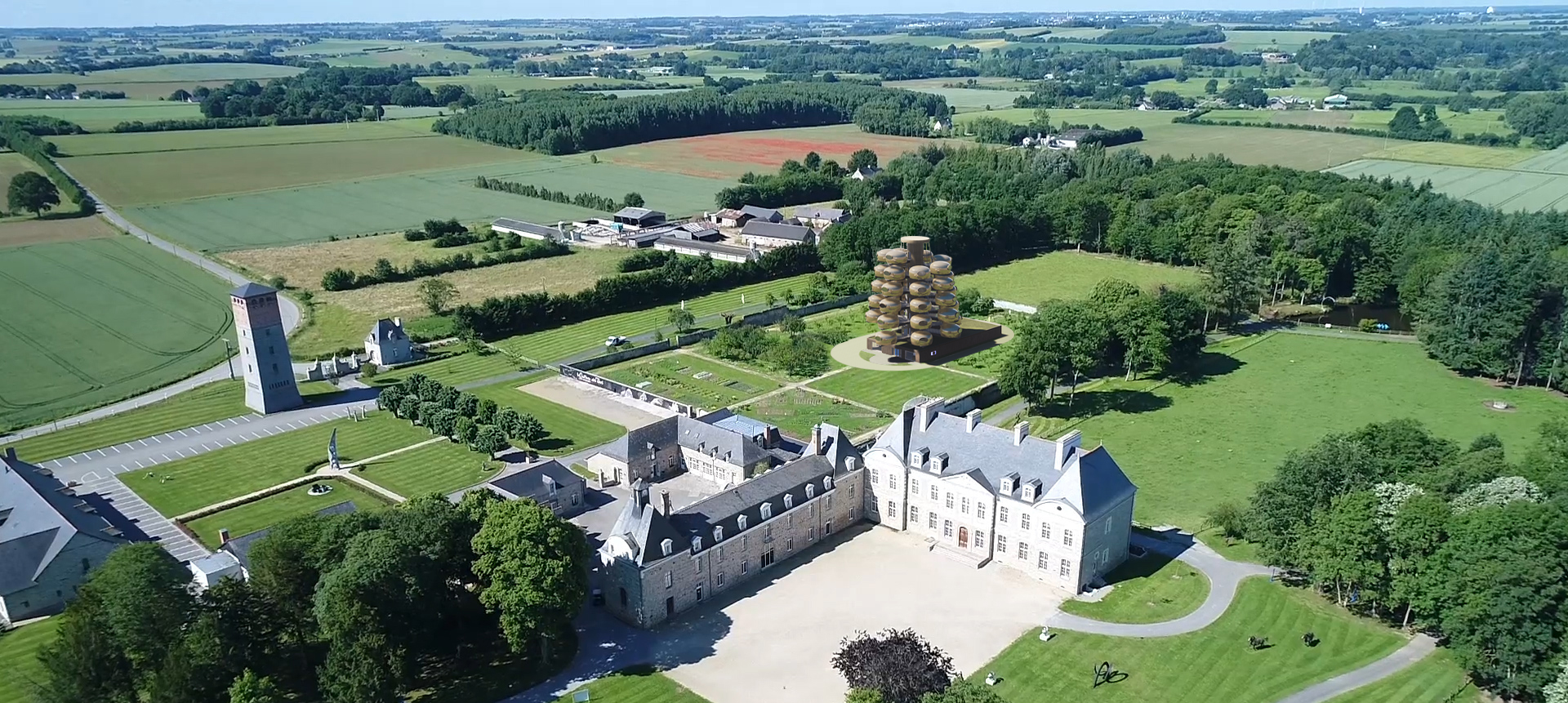 Nouvel hôtel Château des Pères, PirésurSeiche, IlleetVilaine (35