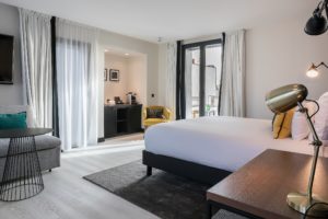 Chambre du LAZ' Hôtel Spa Urbain Paris Saint-Lazare, boutique-hôtel 4 étoiles du parc hôtelier Suitcase Hospitality